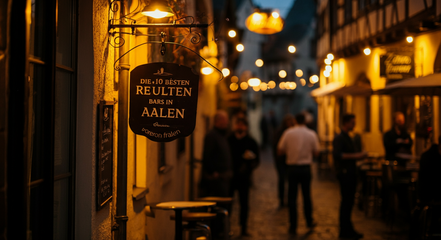 Die 10 besten Bars in Aalen für einen entspannten Feierabend - Aalen
