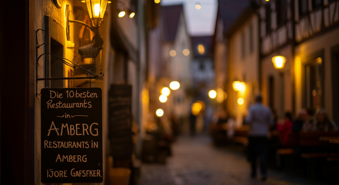 Kulinarische Entdeckungsreise: Die 10 besten Restaurants in Amberg