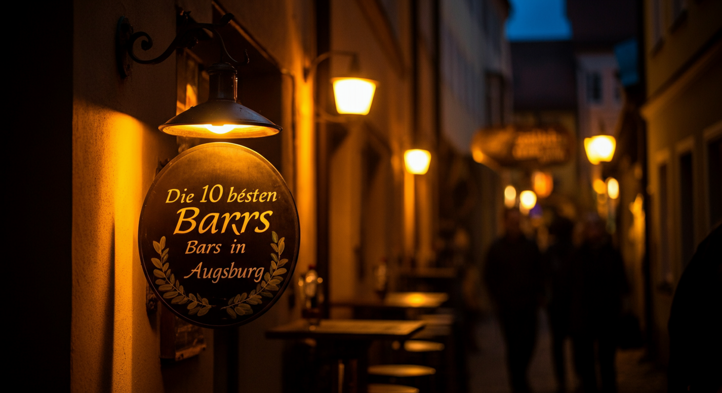 Die 10 besten Bars in Augsburg für eine prickelnde Nacht - Augsburg