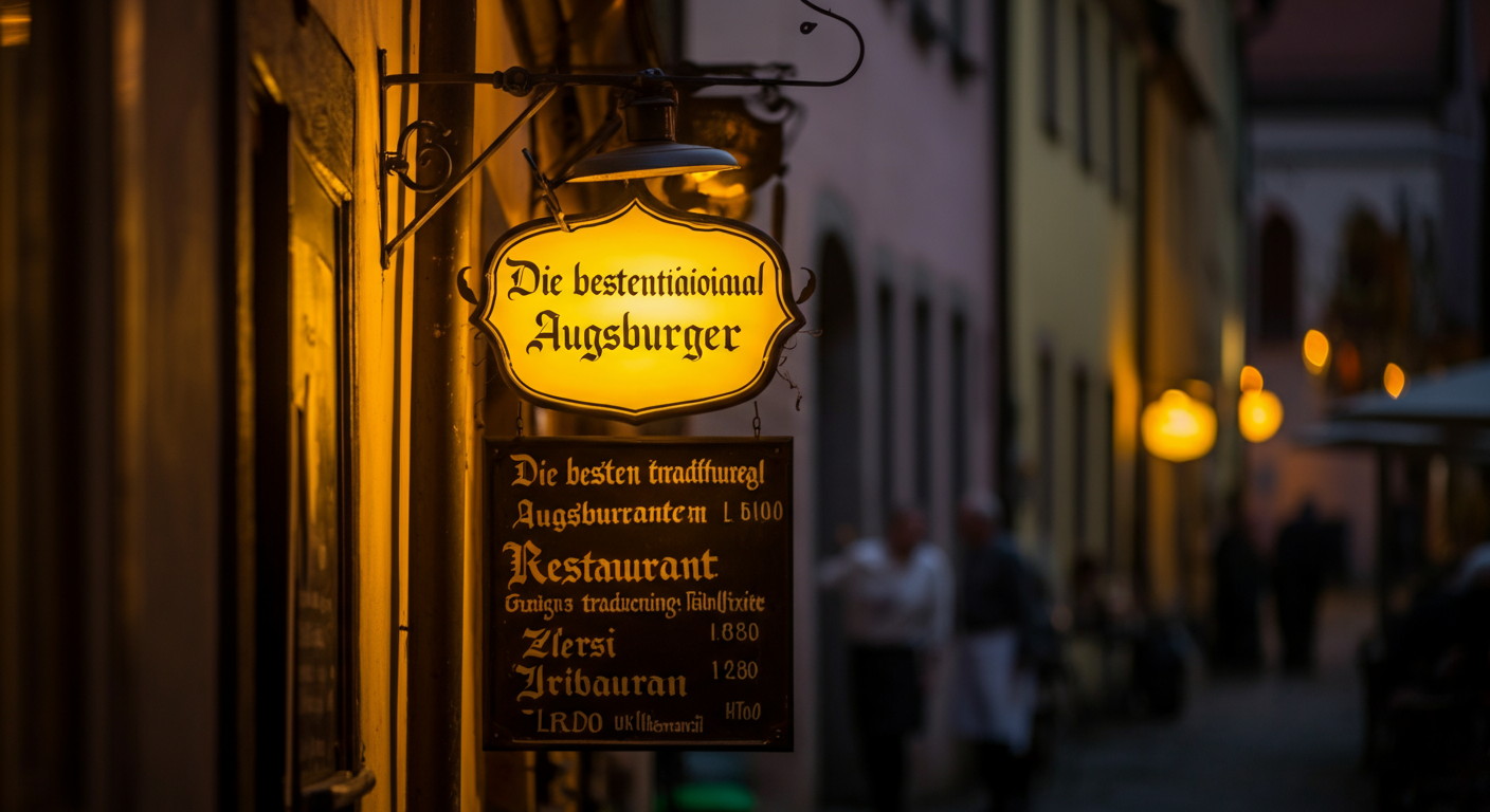 Die besten traditionellen Augsburger Restaurants - Augsburg