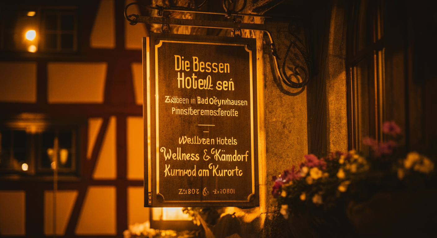 Die besten Hotels in Bad Oeynhausen Wellness Komfort am Kurort - Bad Oeynhausen