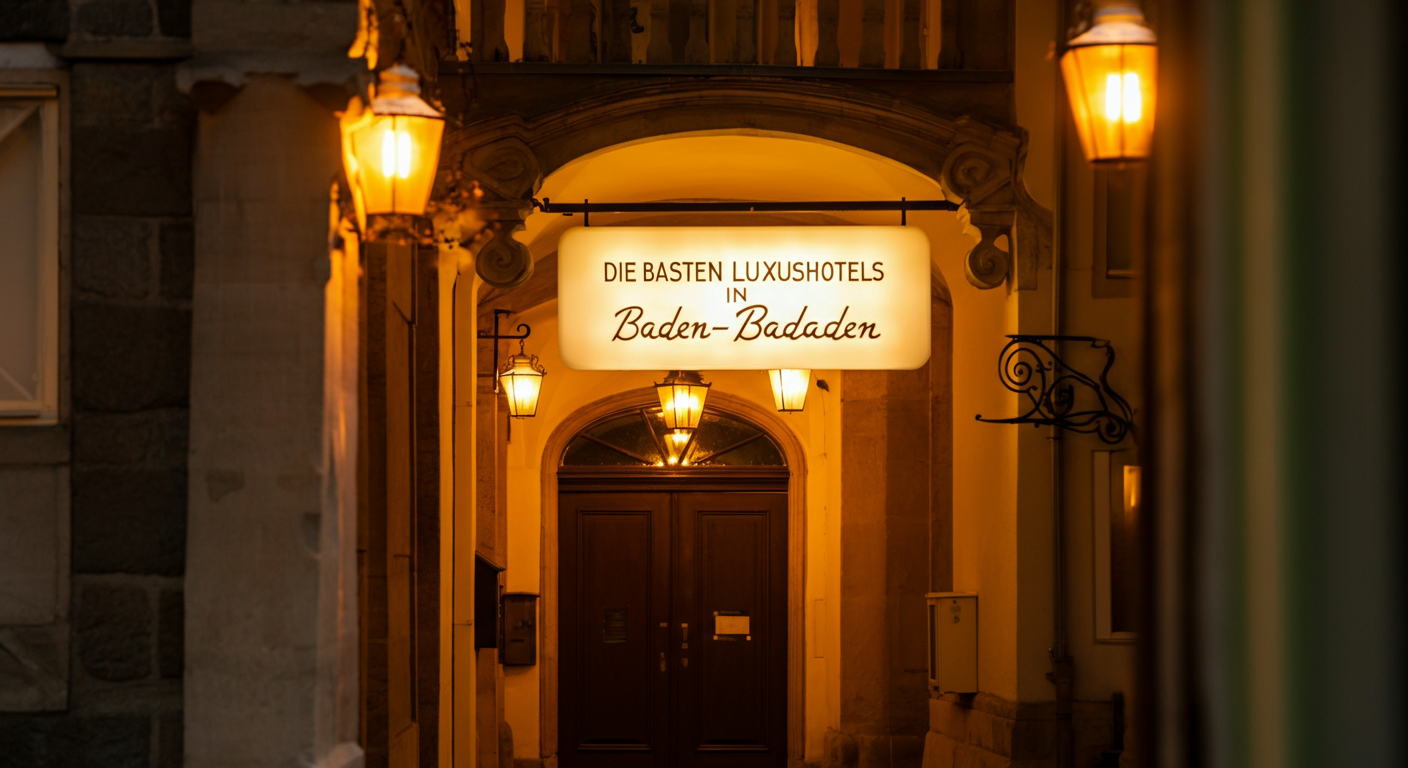 Die besten Luxushotels in Baden-Baden - Baden-Baden