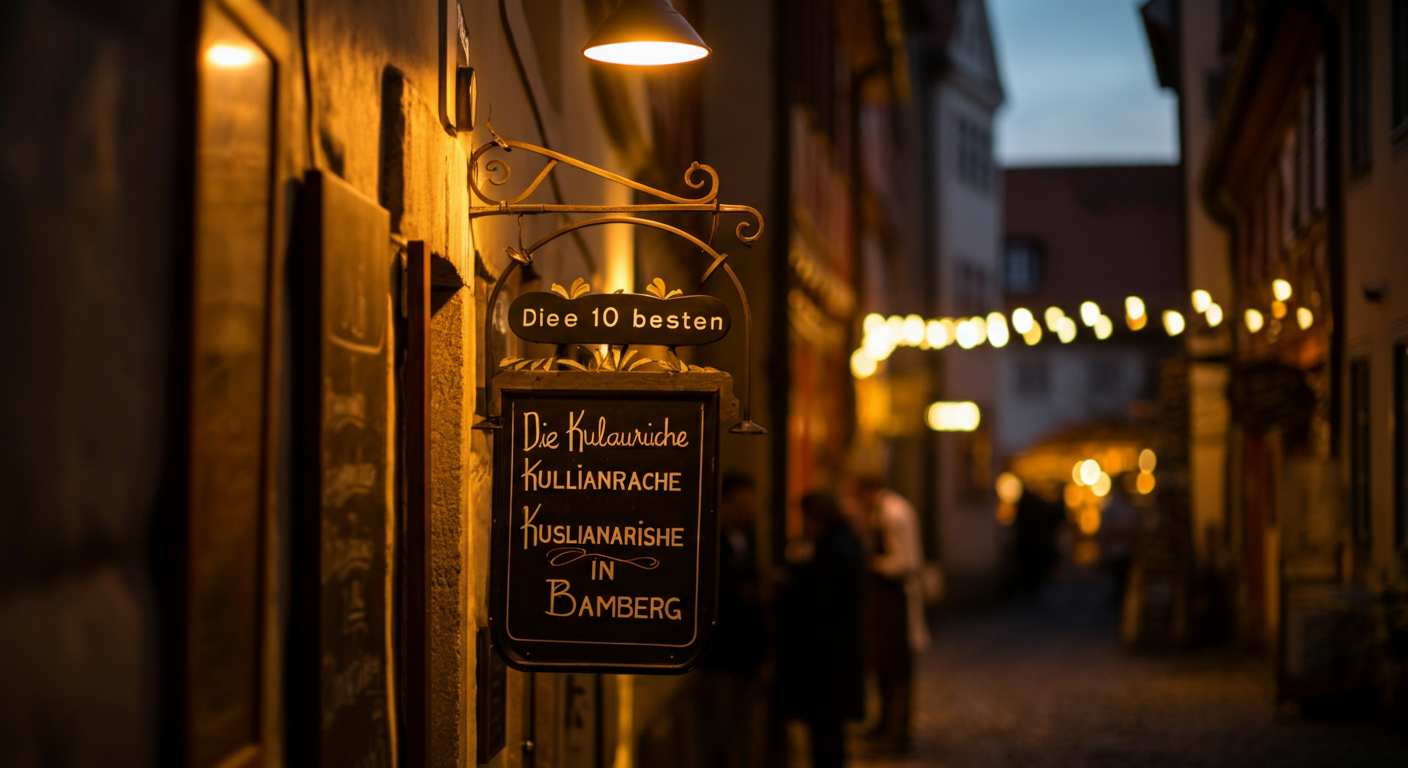 Die 10 besten Restaurants in Bamberg - eine kulinarische Entdeckungsreise - Bamberg