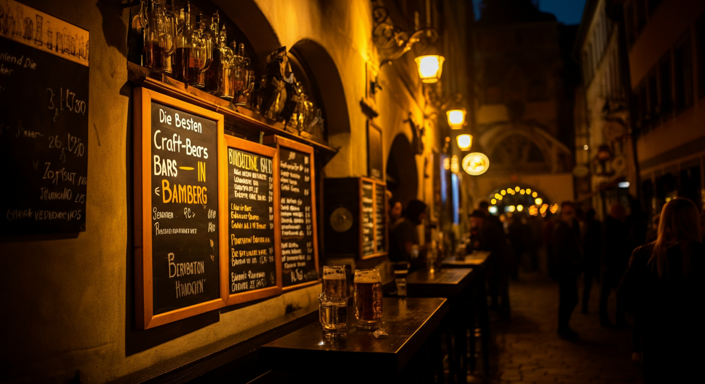 Die besten Craft-Beer-Bars in Bamberg entdecken