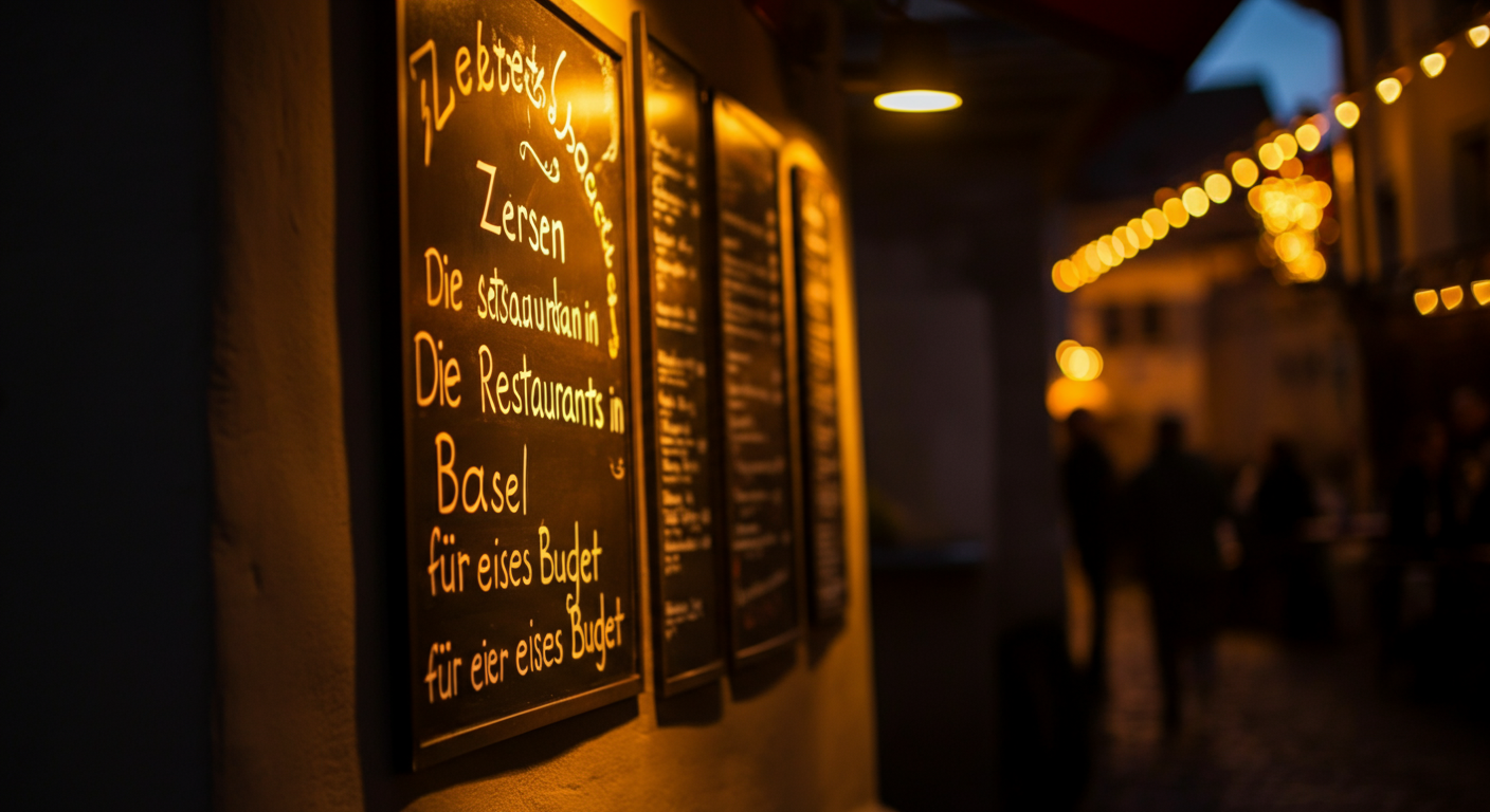 Die besten Restaurants in Basel für jedes Budget - Basel