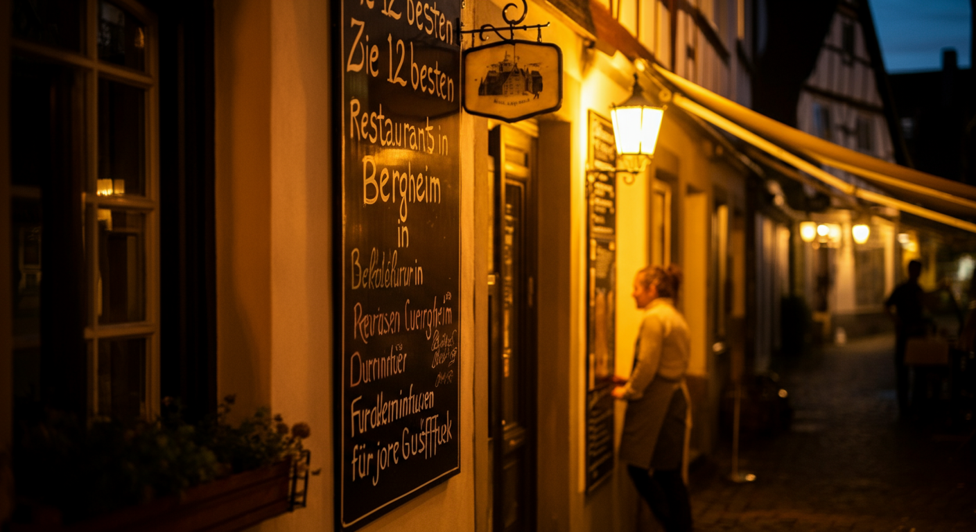 Die 12 besten Restaurants in Bergheim für jeden Geschmack - Bergheim