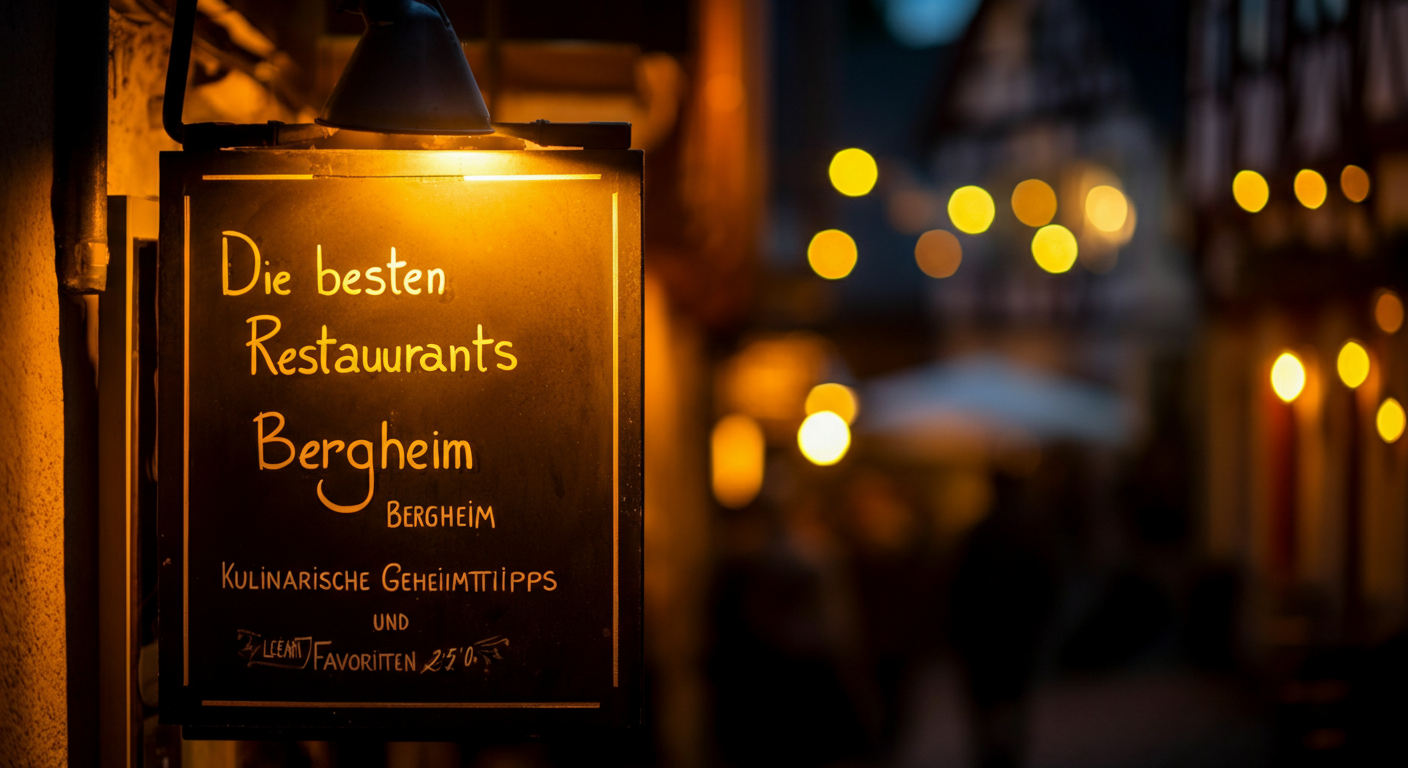 Die besten Restaurants Bergheim: Kulinarik pur