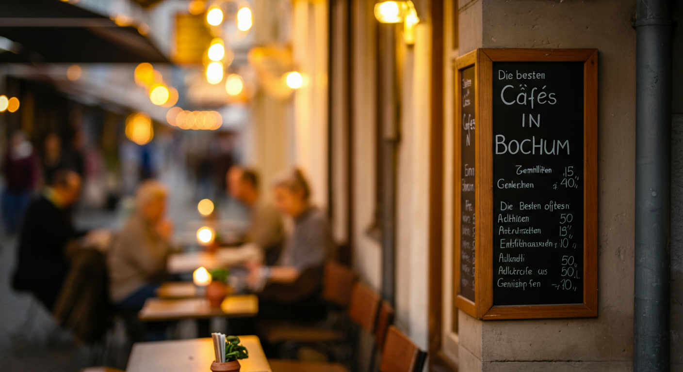 Beste Cafés Bochum: Dein perfekter Ort zum Arbeiten