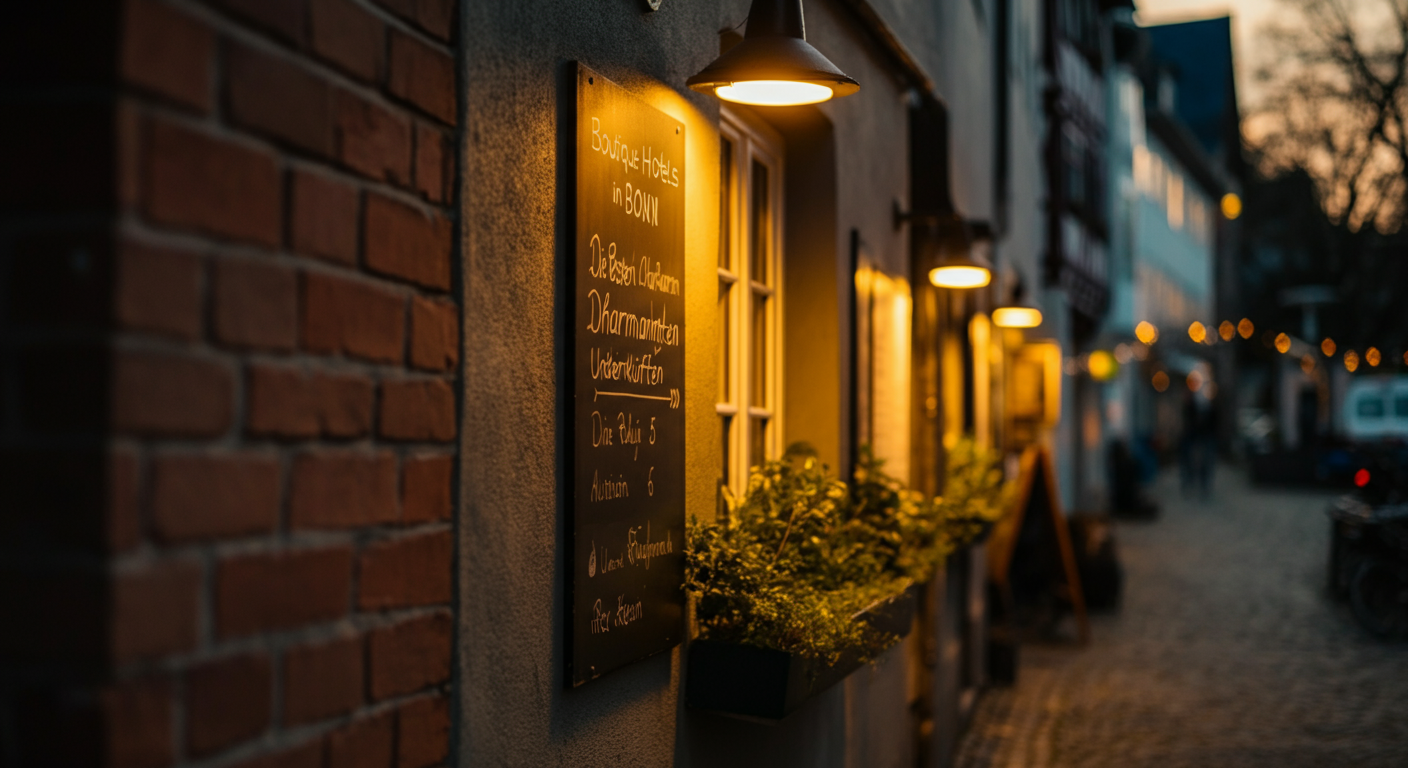 Boutique Hotels Bonn: Charm am Rhein entdecken