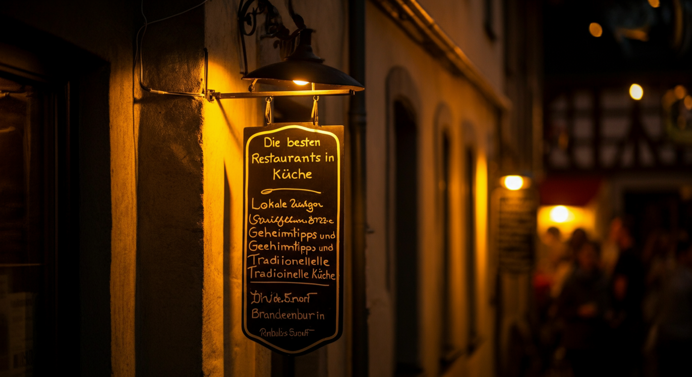 Die besten Restaurants Brandenburg: Kulinarische Schätze entdecken