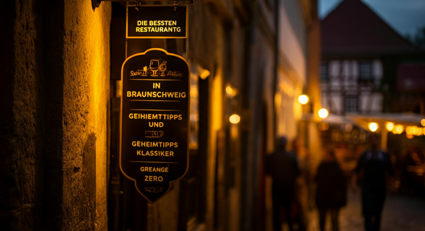 Die besten Restaurants in Braunschweig entdecken