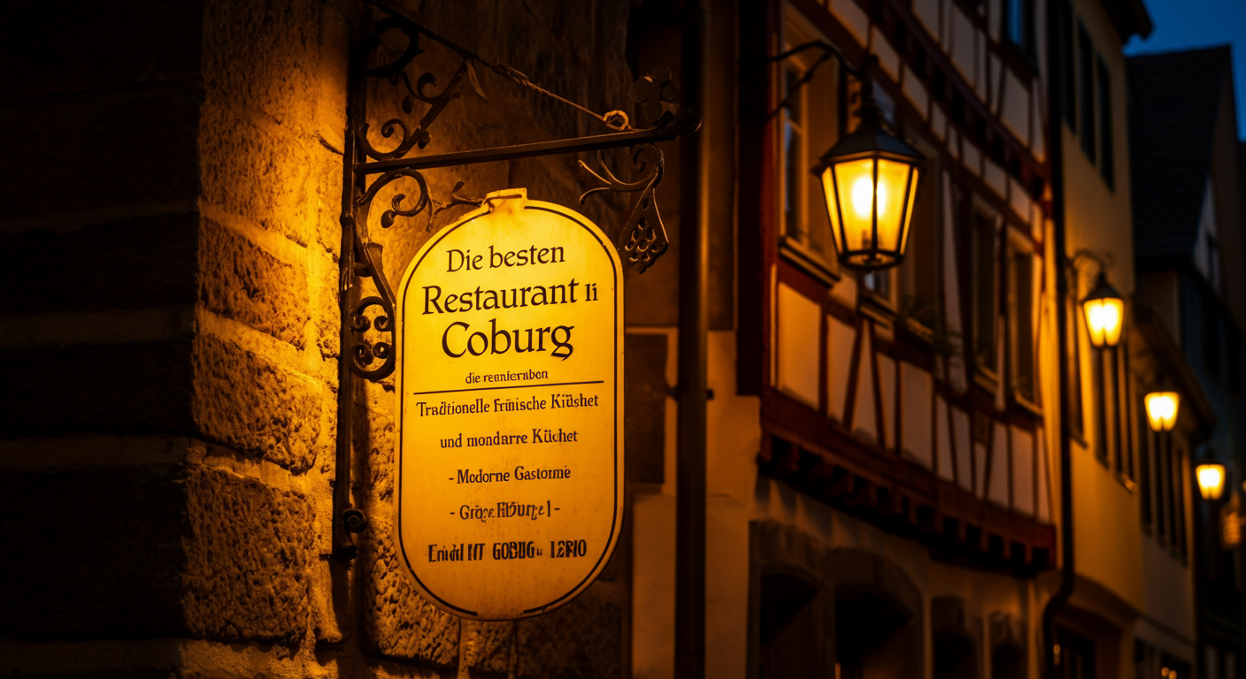 Die besten Restaurants Coburg: Fränkische Genüsse erleben