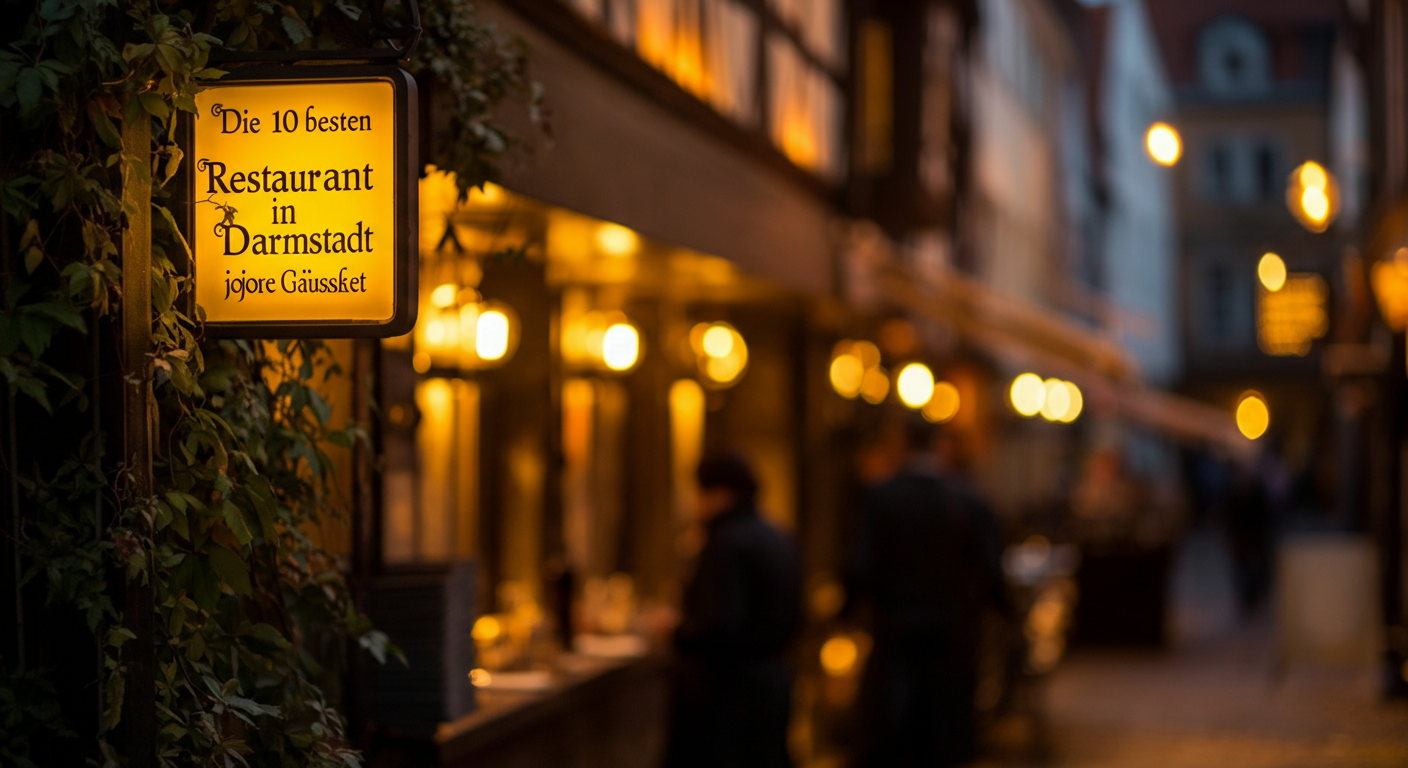 Die 10 besten Restaurants in Darmstadt für jeden Geschmack - Darmstadt