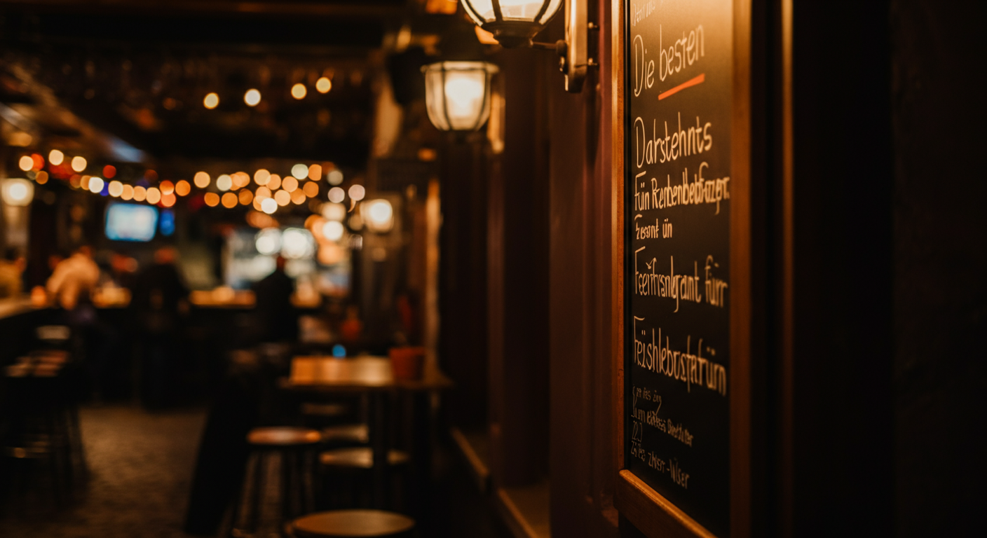 Die besten Bars in Darmstadt für ein entspanntes Feierabendgetränk - Darmstadt