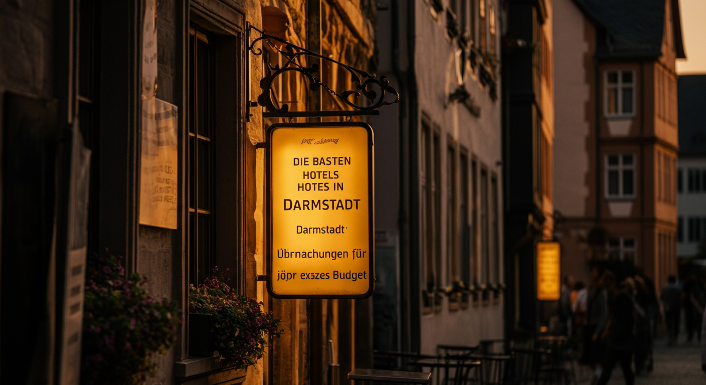 Hotels Darmstadt: Perfekte Übernachtung für Ihr Budget