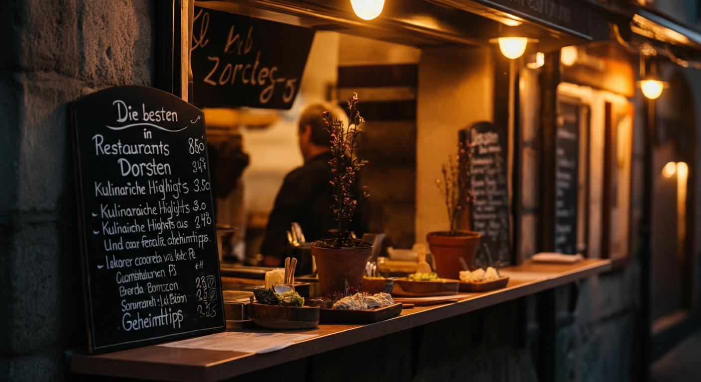 Die besten Restaurants in Dorsten Kulinarische Highlights und lokale Geheimtipps - Dorsten