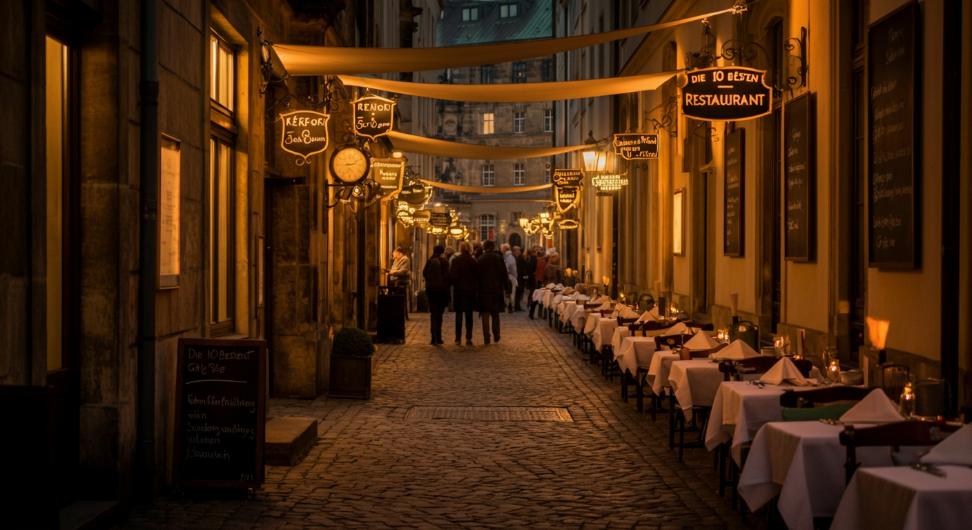 Die 10 besten Restaurants in Dresden für einen Abend voller Genuss - Dresden