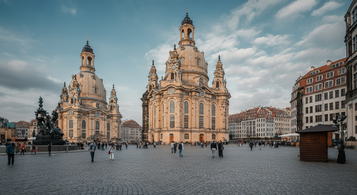 Dresdner Frauenkirche Architektur Geschichte und praktische Besucherinformationen - Dresden