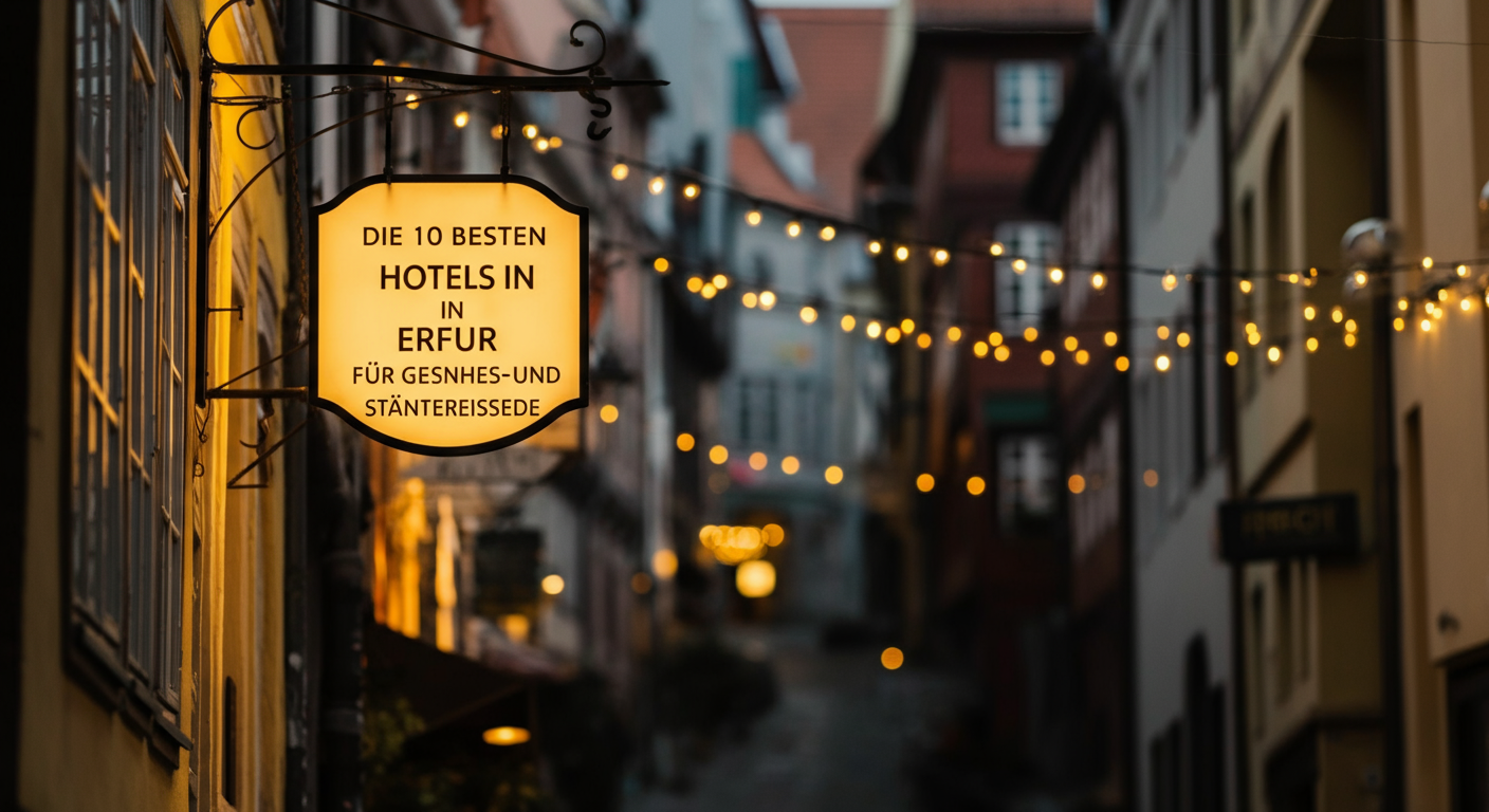 Die 10 besten Hotels in Erfurt für Geschäfts- und Städtereisende - Erfurt