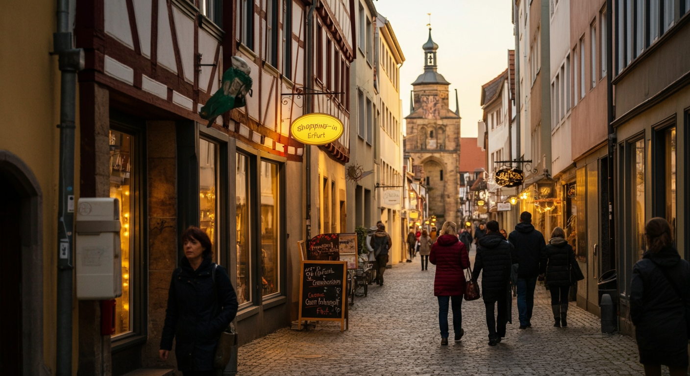 Erfurt Shopping: Die schönsten Boutiquen entdecken
