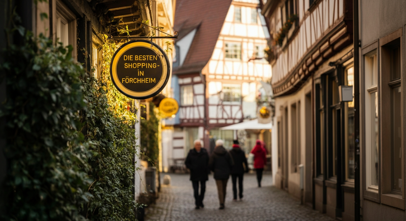 Die besten Shopping-Möglichkeiten in Forchheim Lokale Boutiquen Fachgeschäfte und Outlets - Forchheim