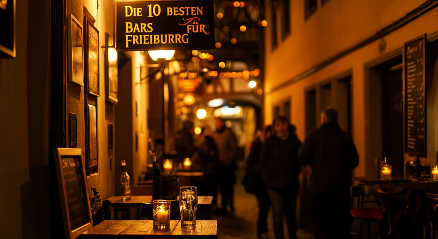 Die 10 besten Bars in Freiburg für jeden Geschmack - Freiburg