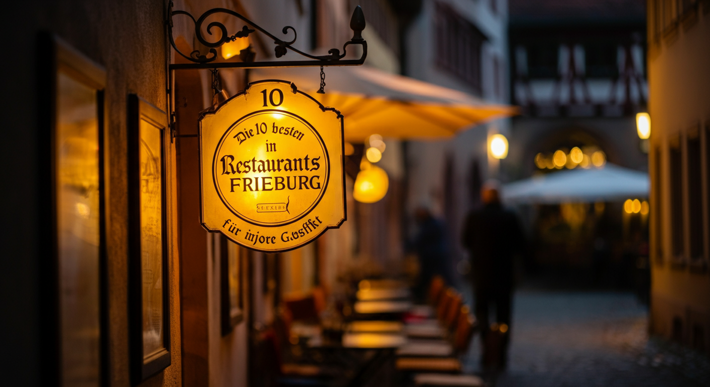 Genießen Sie die 10 besten Restaurants in Freiburg - für jeden Gaumen!