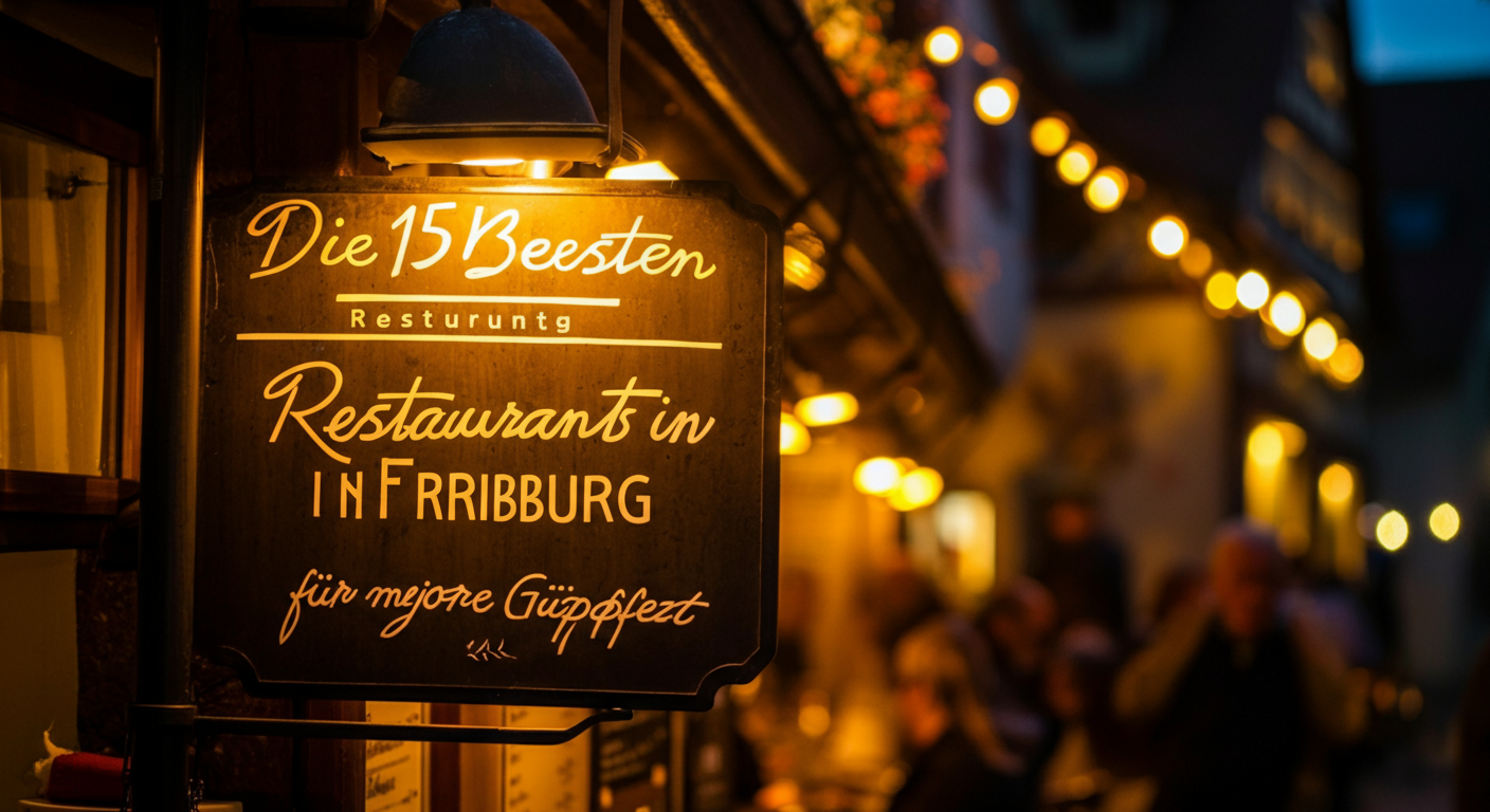 Die 15 besten Restaurants in Freiburg für jeden Geschmack - Freiburg
