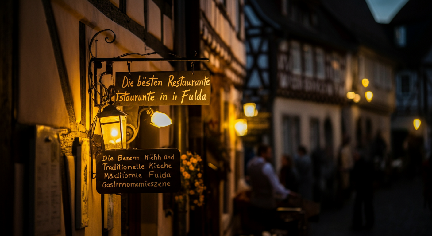 Die besten Restaurants in Fulda Traditionelle Küche und moderne Gastronomieszene - Fulda
