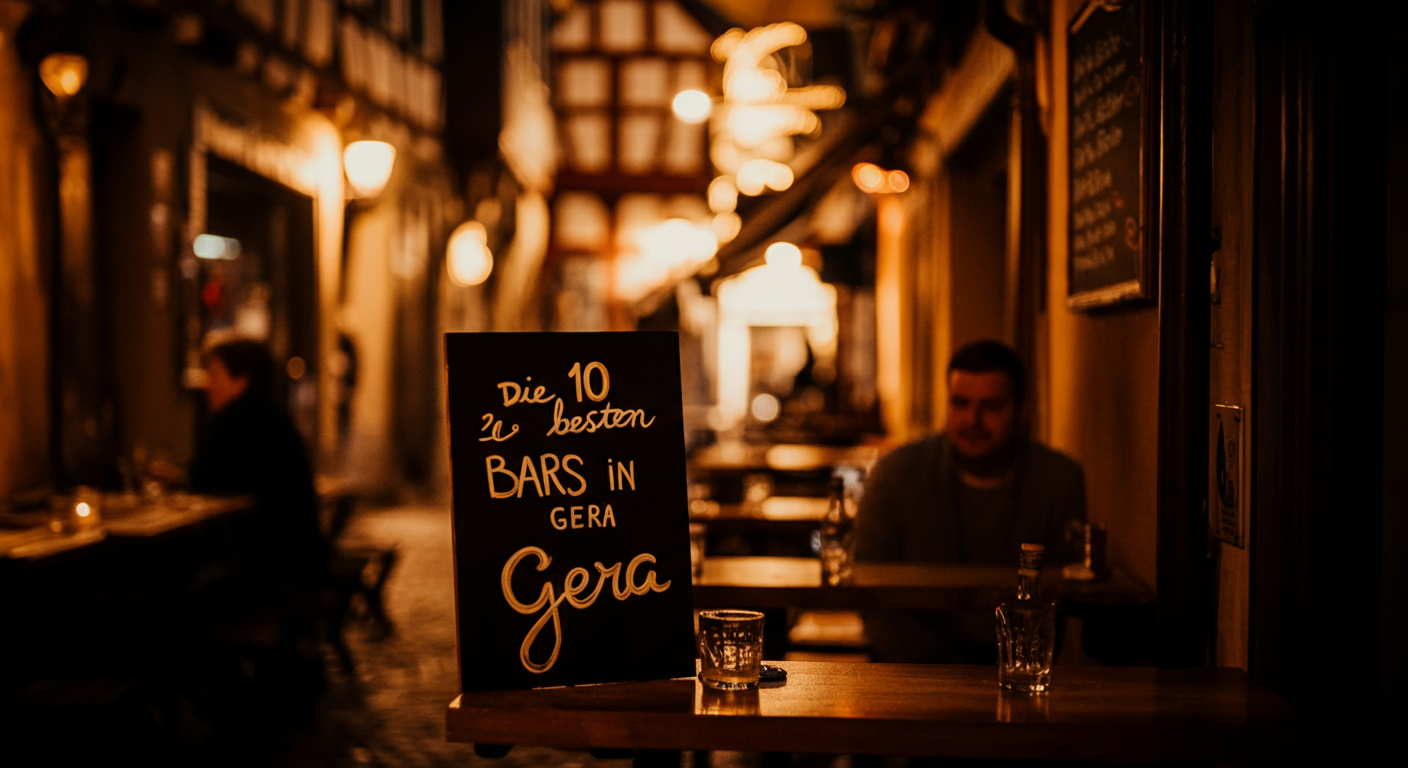 Die 10 besten Bars in Gera - ein Insidertipps-Guide - Gera