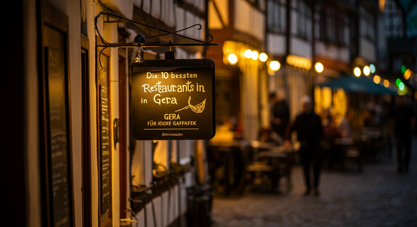 Die 10 besten Restaurants in Gera für jeden Geschmack - Gera