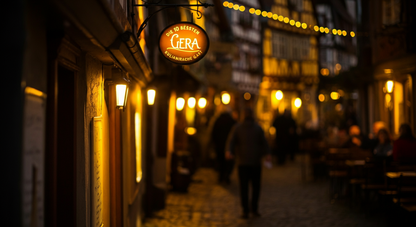 Die 10 besten Restaurants in Gera Kulinarische Highlights der Stadt - Gera