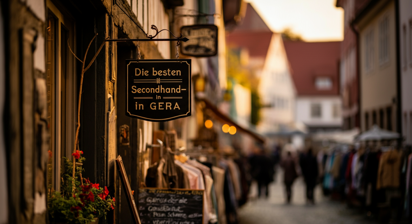 Die besten Secondhand-Läden in Gera Vintage-Schätze und nachhaltige Mode - Gera