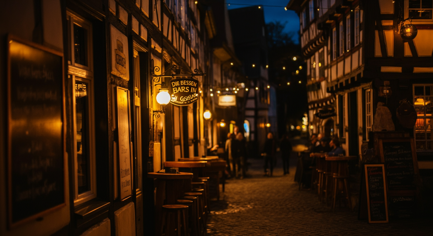 Die besten Bars in Goslar Wo man am Harz am besten einkehrt - Goslar