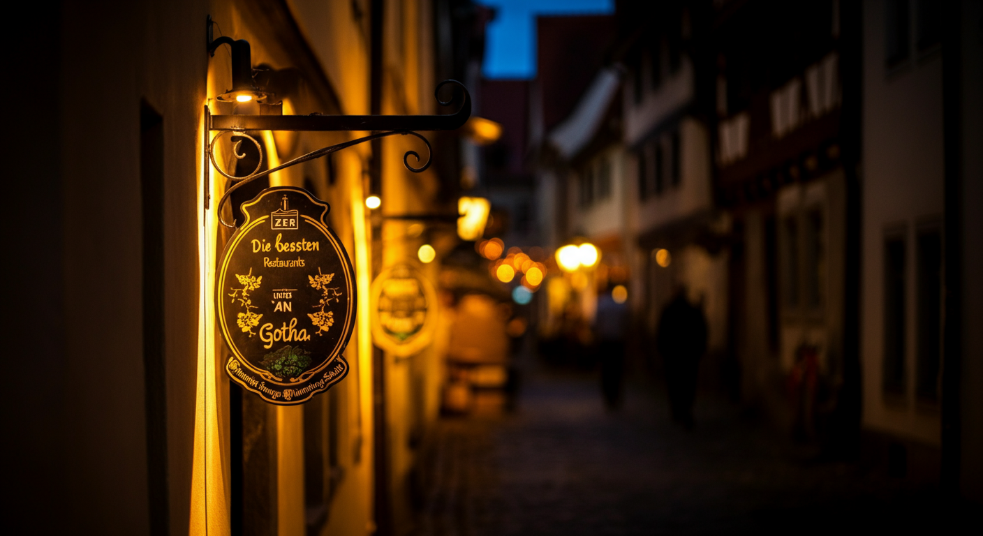 Die besten Restaurants in Gotha Kulinarischer Genuss in der Thüringer Stadt - Gotha