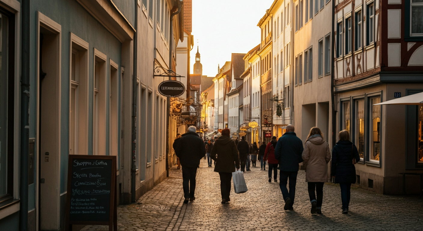 Shopping in Gotha Die besten Läden Boutiquen und Einkaufsmöglichkeiten im Zentrum - Gotha