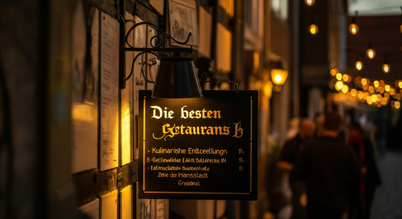 Die besten Restaurants in Greifswald - Kulinarische Entdeckungen in der Hansestadt - Greifswald