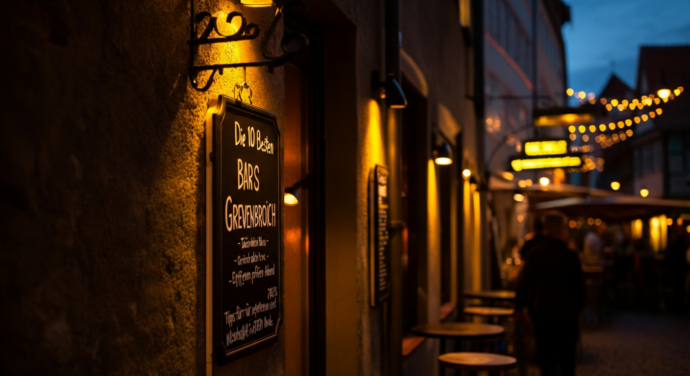 Entdecke Grevenbroichs Top-Bars: Ein Abend voller Genuss!