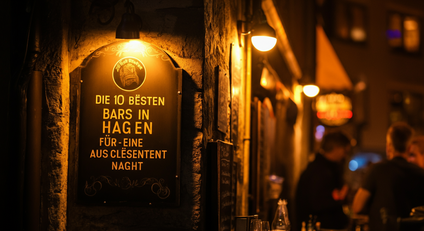Die 10 besten Bars in Hagen für eine ausgelassene Nacht - Hagen