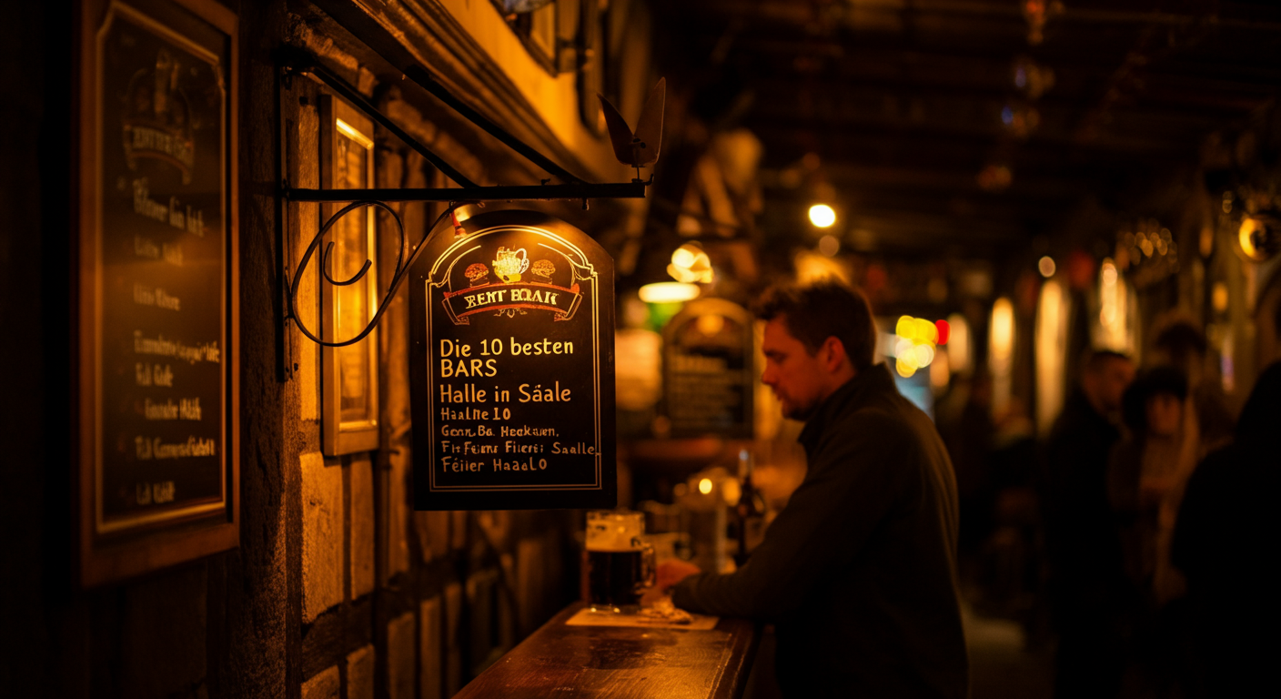 Die 10 besten Bars in Halle Saale zum Feiern und Genießen - Halle
