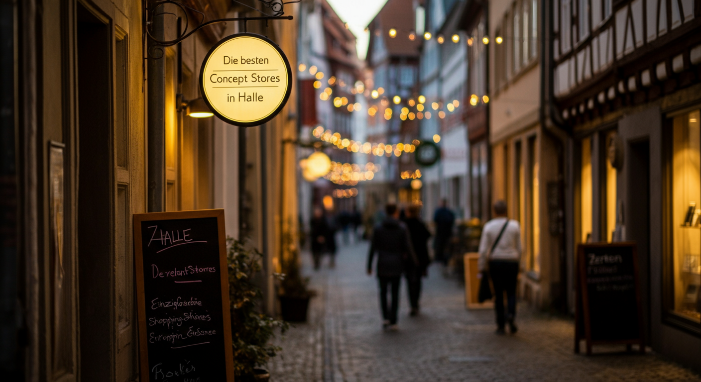 Die besten Concept Stores in Halle Einzigartige Shopping-Erlebnisse - Halle