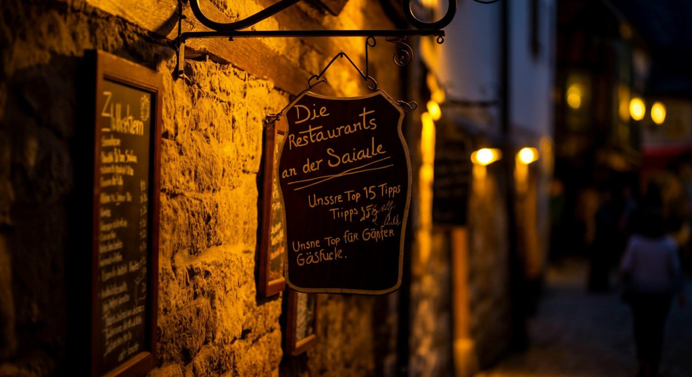 Die besten Restaurants in Halle an der Saale Unsere Top 15 Tipps für jeden Geschmack - Halle