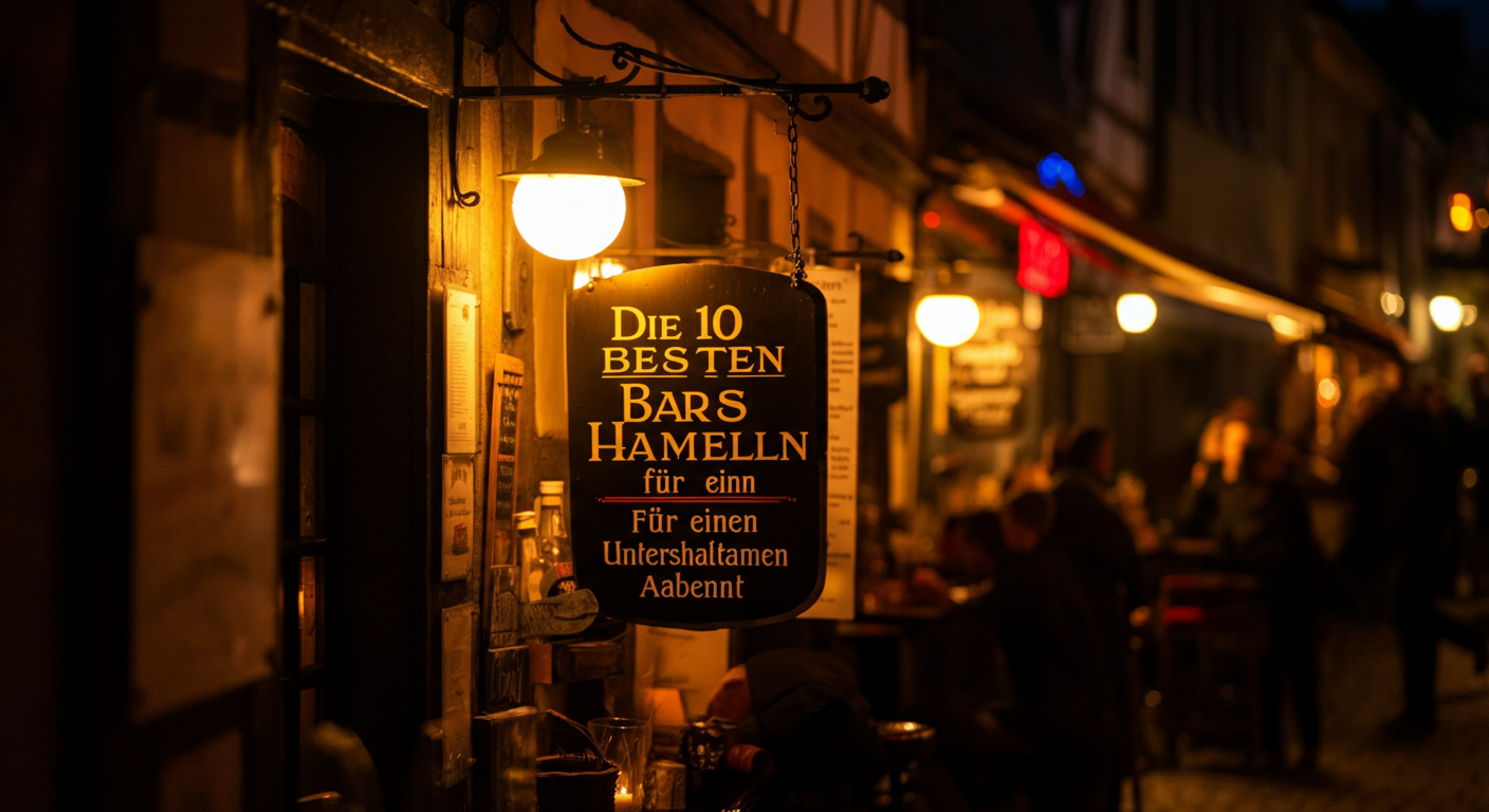 Die 10 besten Bars in Hameln für einen unterhaltsamen Abend - Hameln