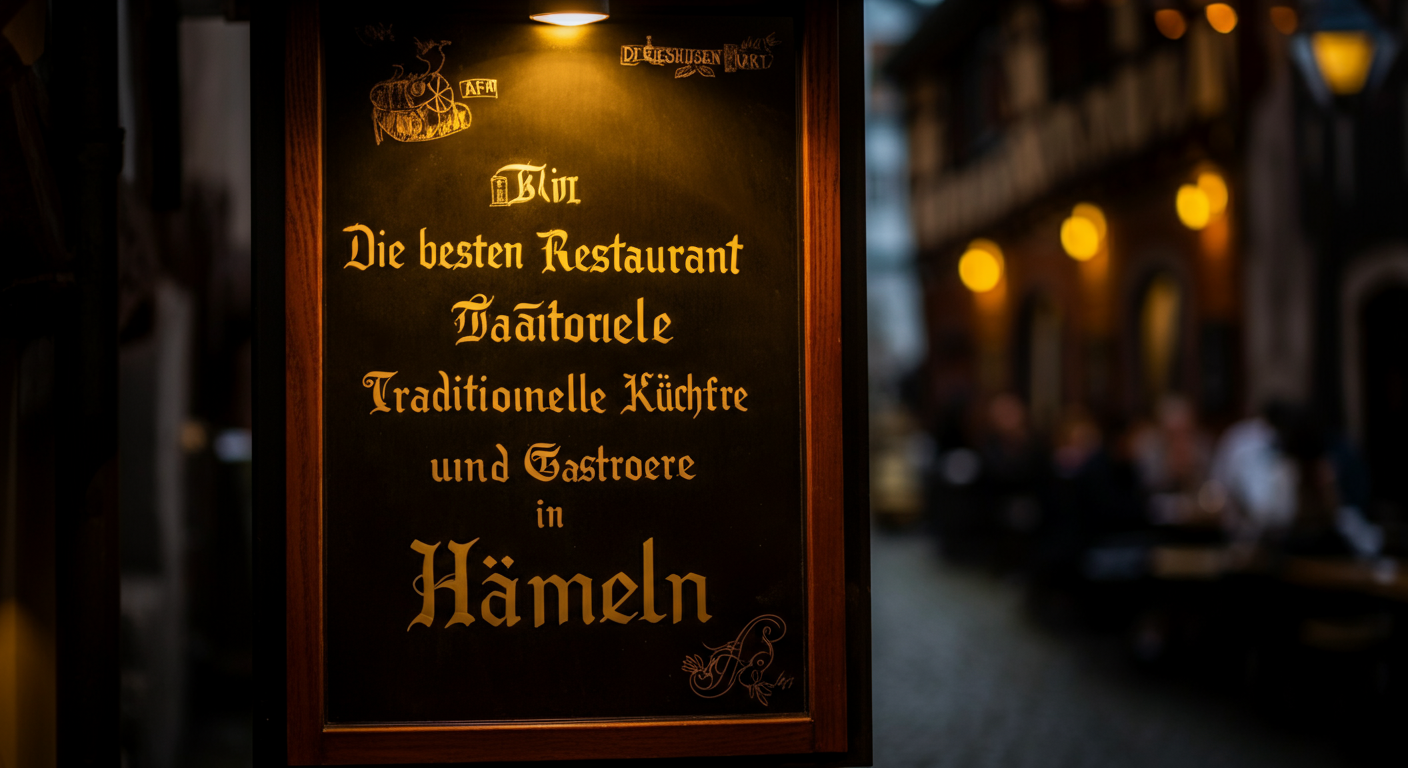 Die besten Restaurants Hameln: Kulinarik zum Verlieben
