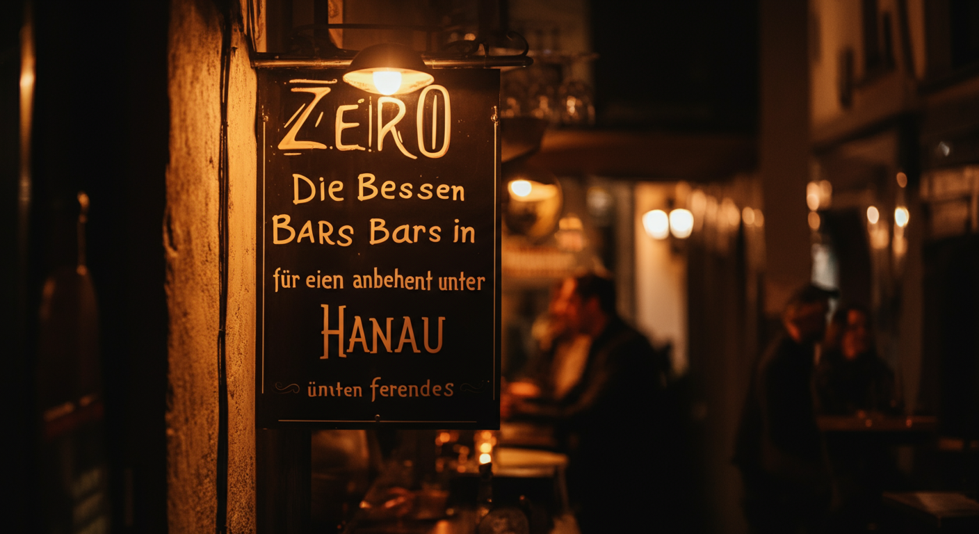 Die besten Bars in Hanau für einen Abend unter Freunden - Hanau