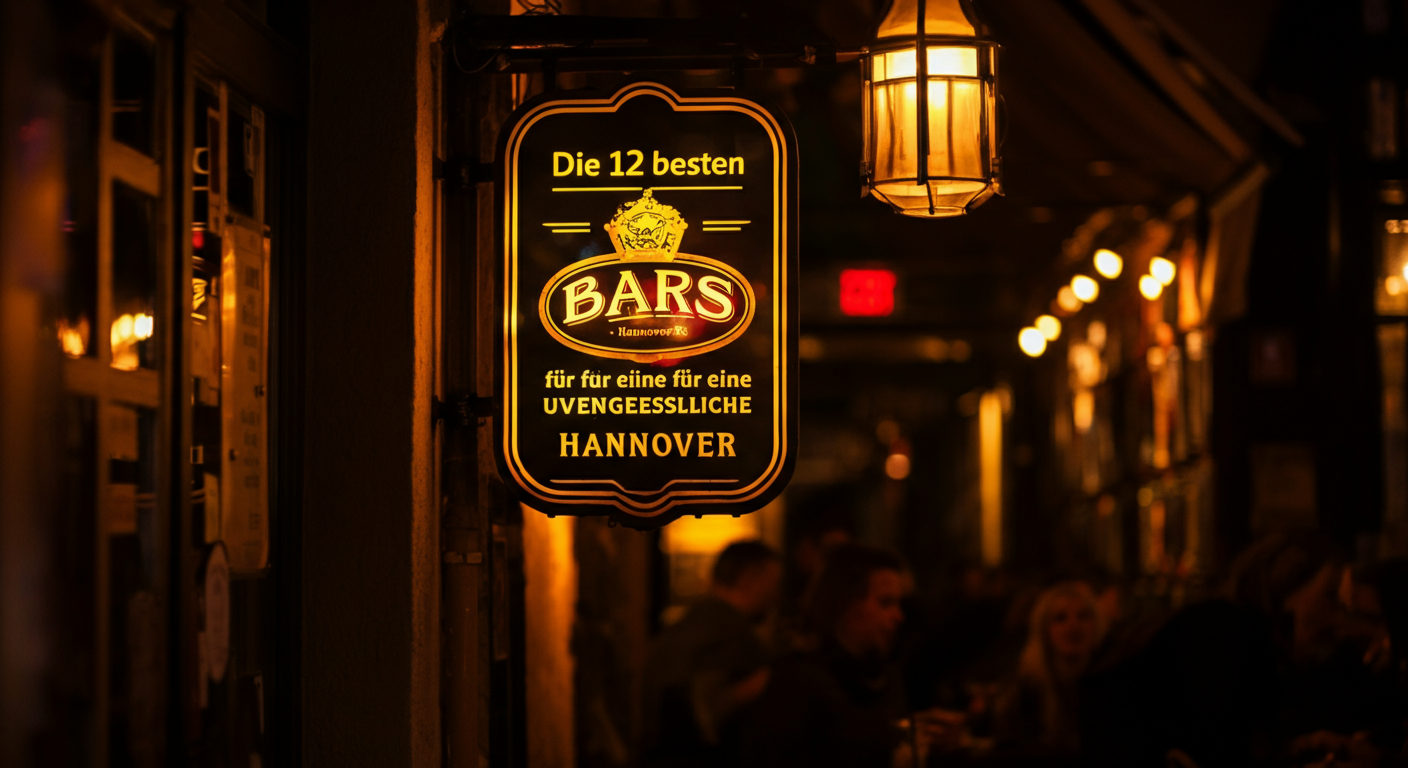Die 12 besten Bars in Hannover für eine unvergessliche Nacht - Hannover