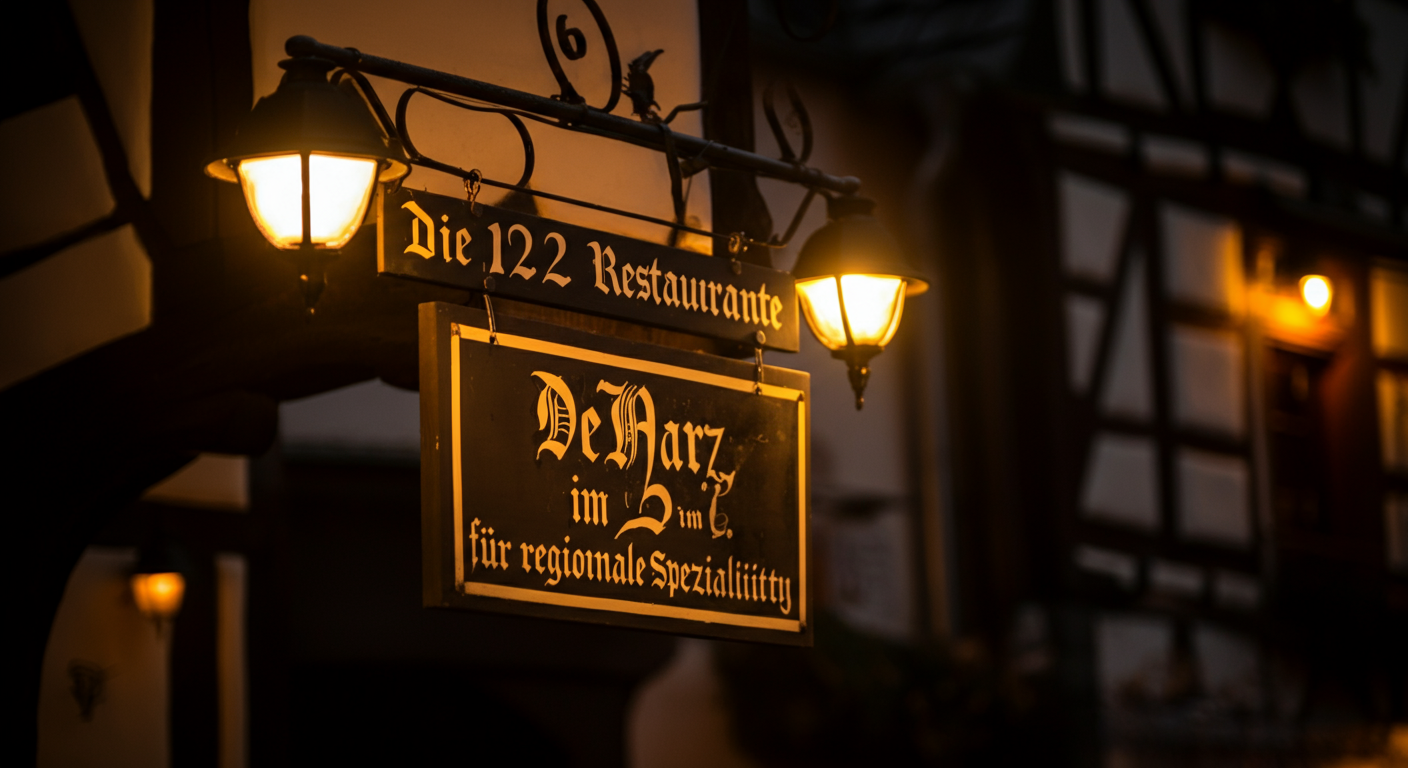 Die 12 besten Restaurants im Harz für regionale Spezialitäten - Harz