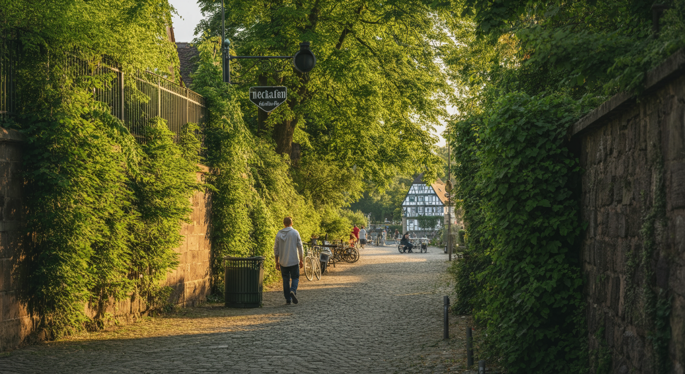 Neckar-Ufer Heilbronn Die schönsten Spots für Spaziergänge und Picknicks - Heilbronn