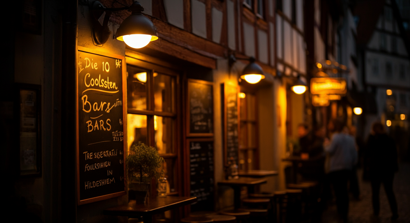 Erlebe die 10 coolsten Bars Hildesheims - für unvergessliche Momente!