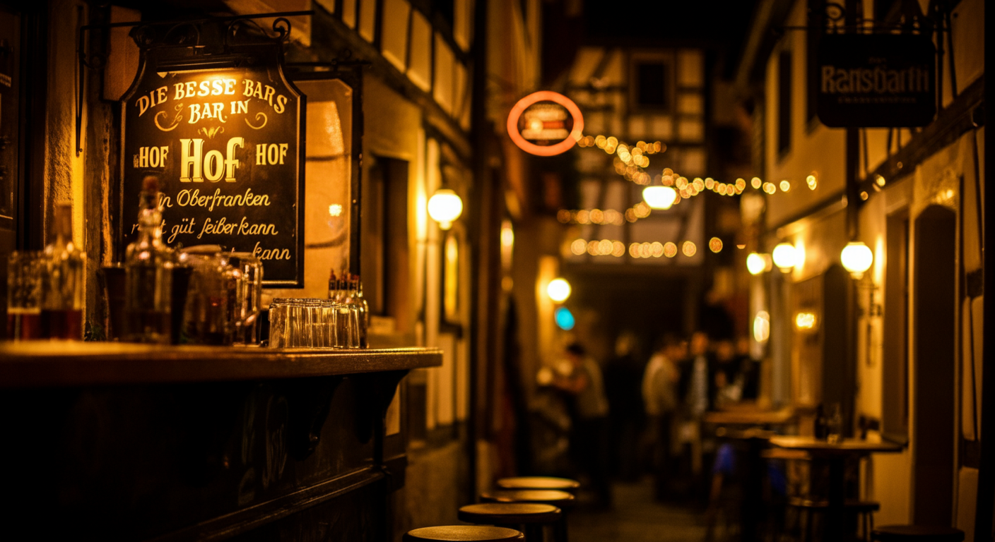Die besten Bars in Hof Wo man in Oberfranken richtig gut feiern kann - Hof